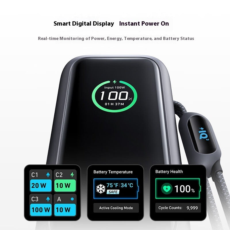 25000mAh Fast Charging Two-Wire Power Bank